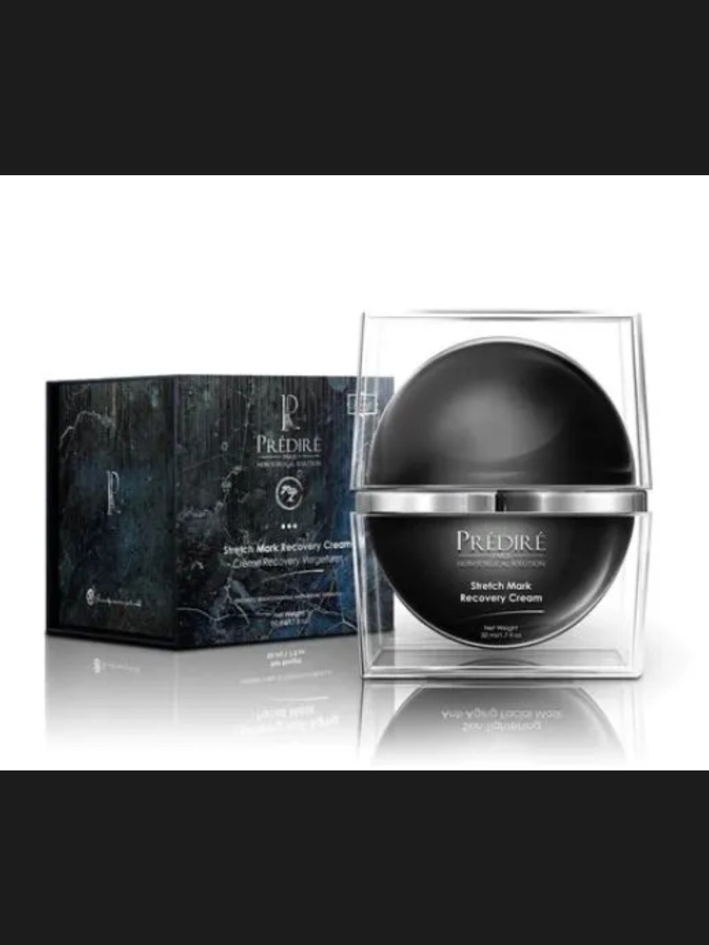 Black Stretch Mark Recovery Cream - Hydrating Women’s Moisturizer